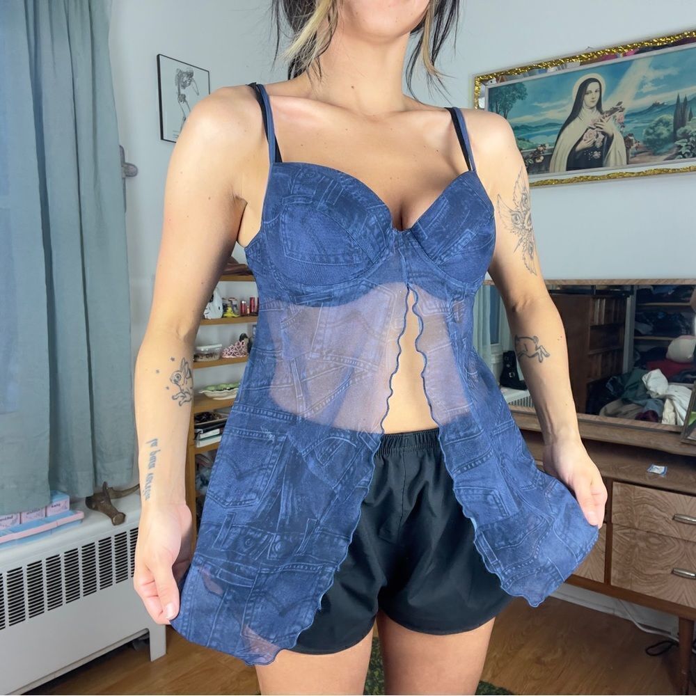 Y2K VINTAGE TANK TOP LA SENZA
